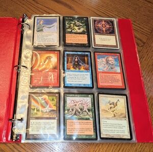 Magic Cards Binder MTG Collection Magic The Gathering Trading Cards Lot WOTC